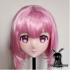 (RB354)Customize Full Head Quality Handmade Female/Girl Resin Japanese Anime Cartoon Character Kig Cosplay Kigurumi Mask